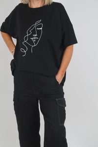 FACE OVERSIZED TEE