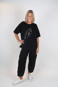 FACE OVERSIZED TEE