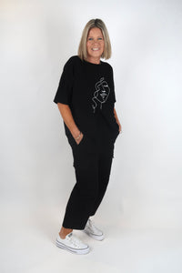FACE OVERSIZED TEE
