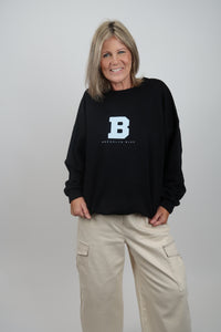 OVERSIZED SWEAT BLACK