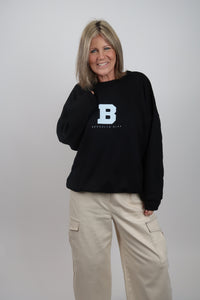 OVERSIZED SWEAT BLACK