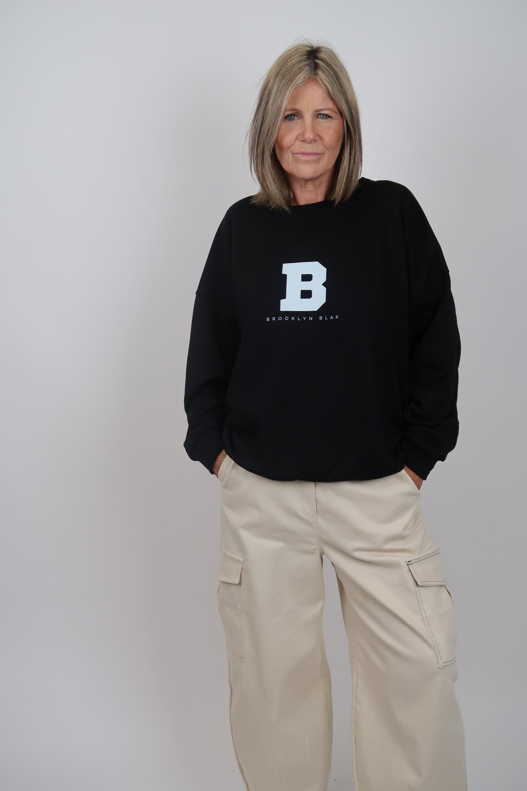 OVERSIZED SWEAT BLACK