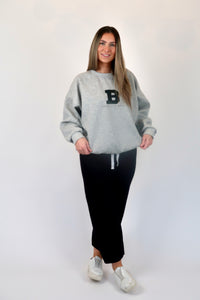 OVERSIZED SWEAT GREY