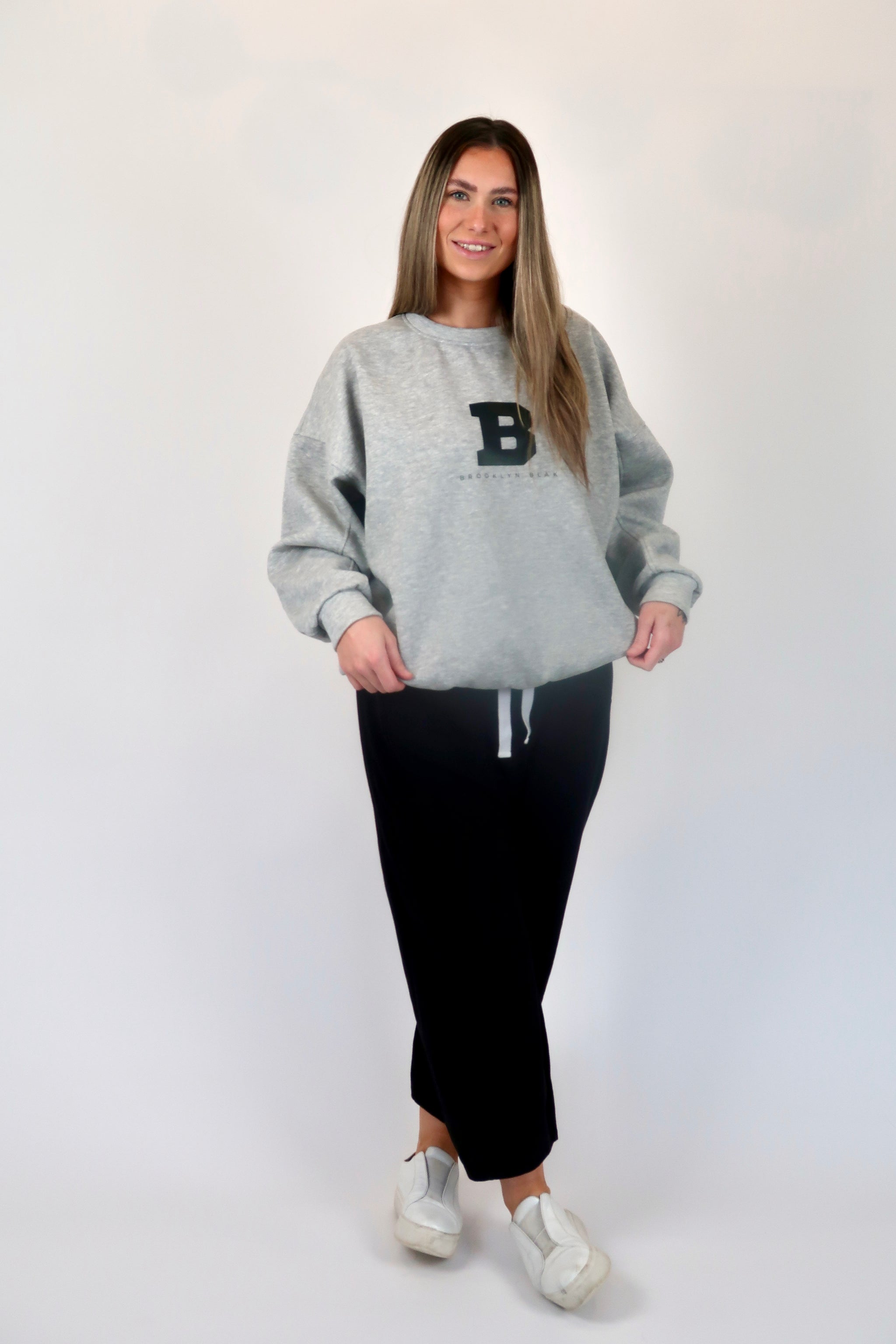 OVERSIZED SWEAT GREY