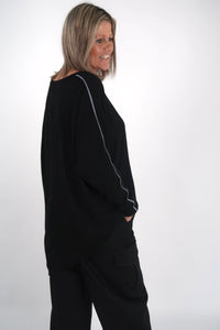 DAKOTA MERINO SILVER STRIPE