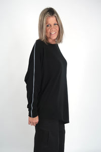 DAKOTA MERINO SILVER STRIPE