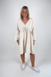 VIRGINIA DRESS NATURAL
