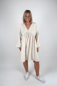 VIRGINIA DRESS NATURAL