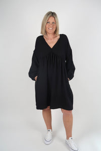 VIRGINIA DRESS BLACK