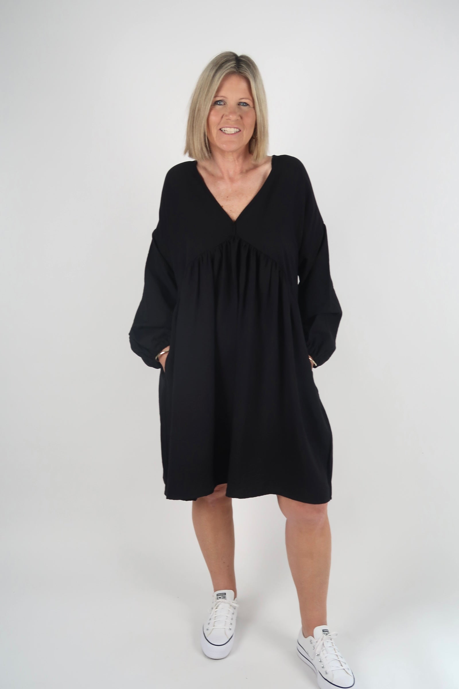 VIRGINIA DRESS BLACK