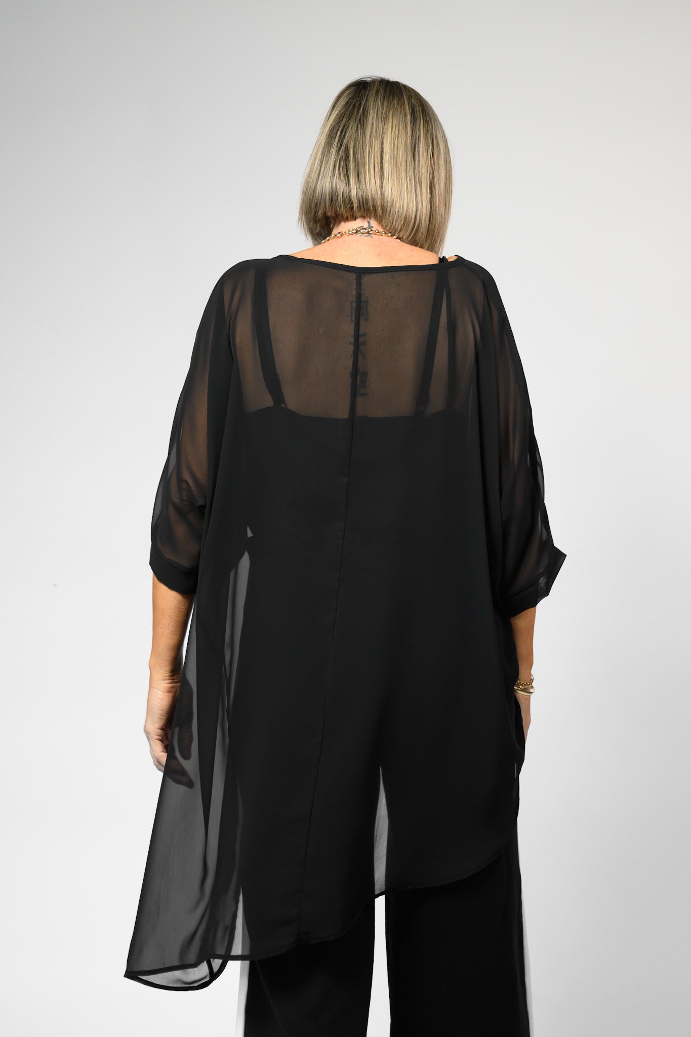 LEAH TOP BLACK - Brooklyn Blak