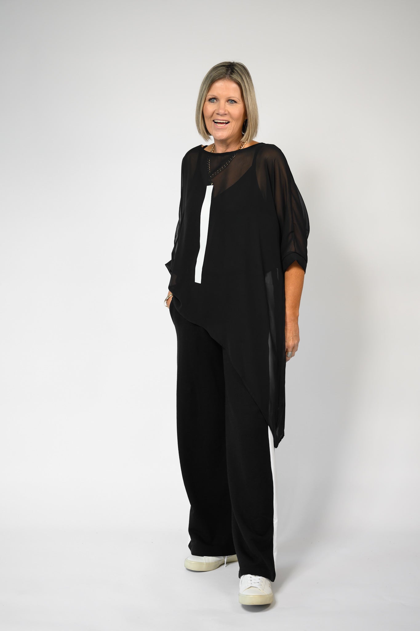 LEAH TOP BLACK