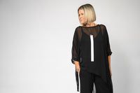 LEAH TOP BLACK - Brooklyn Blak