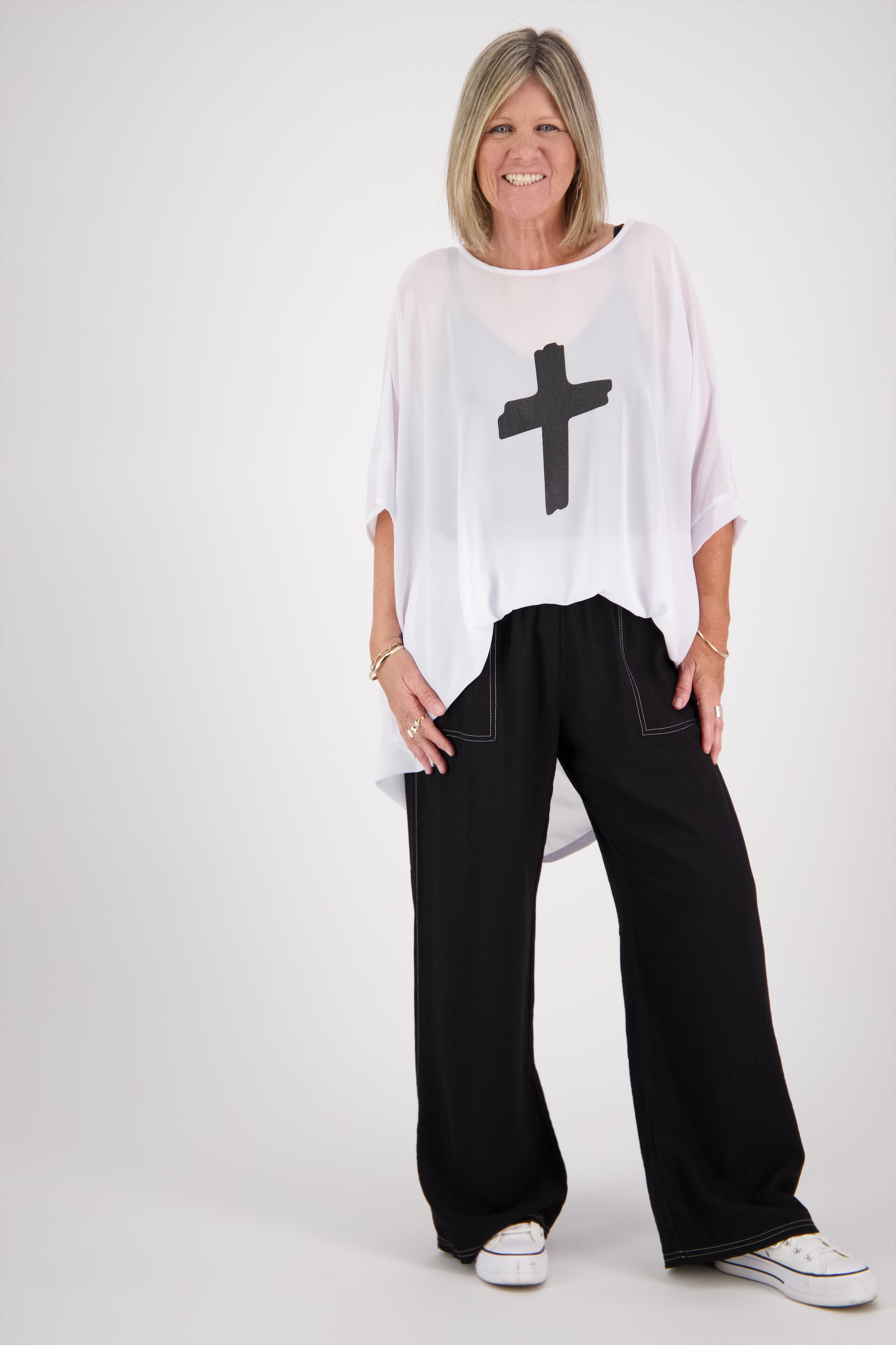 SOUL TOP WHITE CROSS