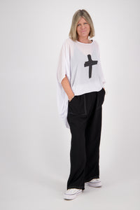 SOUL TOP WHITE CROSS