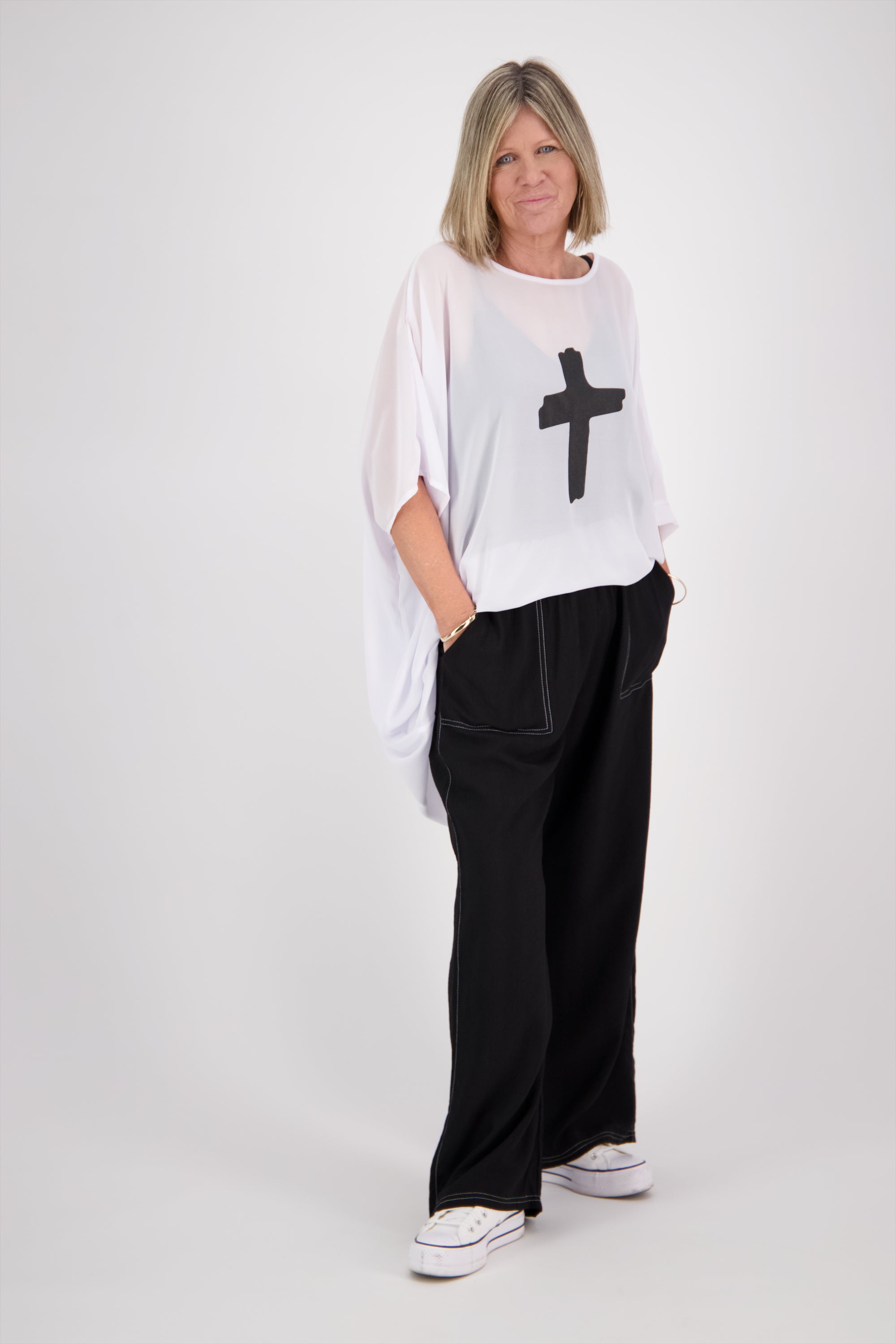SOUL TOP WHITE CROSS