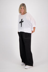 SOUL TOP WHITE CROSS