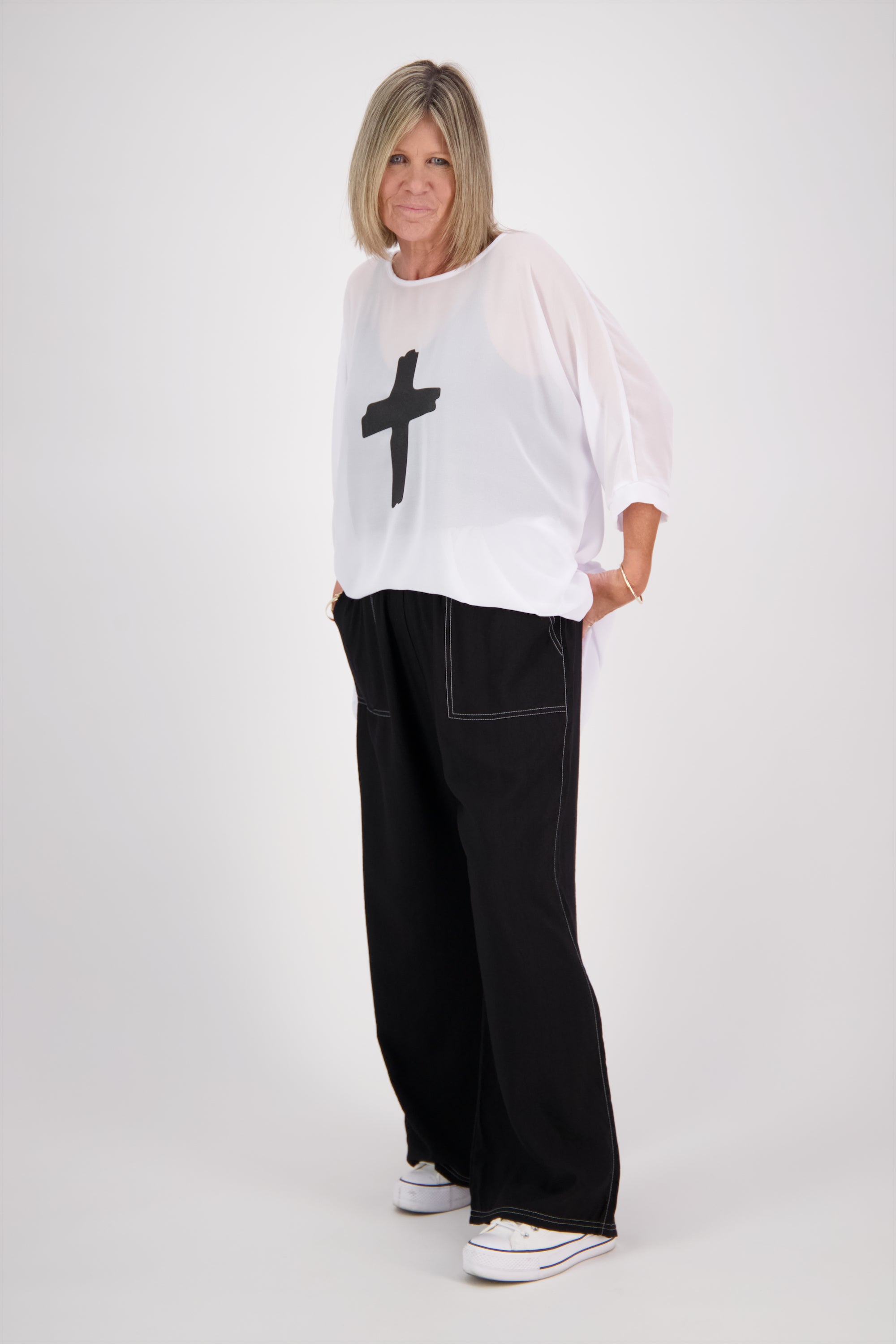 SOUL TOP WHITE CROSS