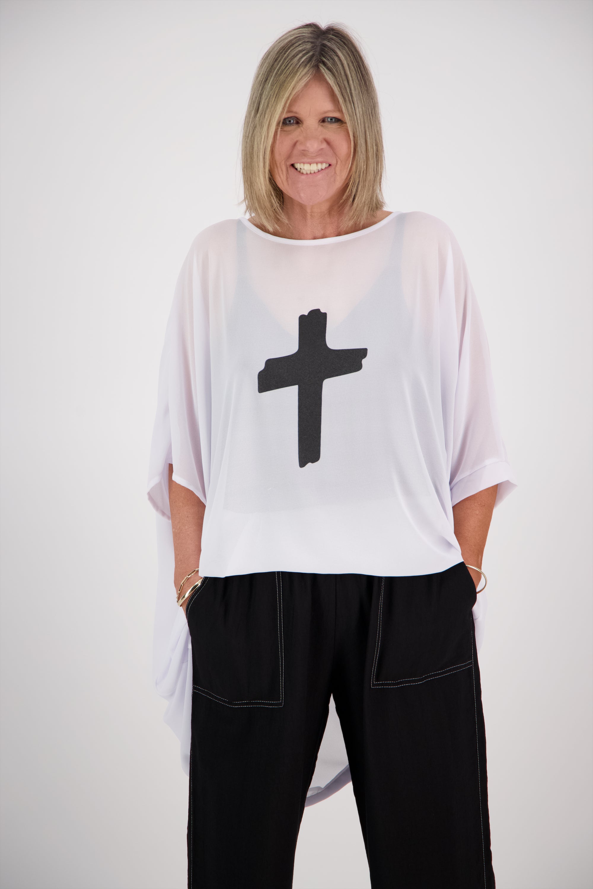 SOUL TOP WHITE CROSS