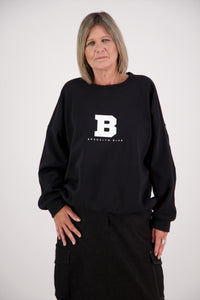 OVERSIZED SWEAT BLACK