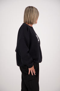OVERSIZED SWEAT BLACK