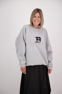 OVERSIZED SWEAT GREY