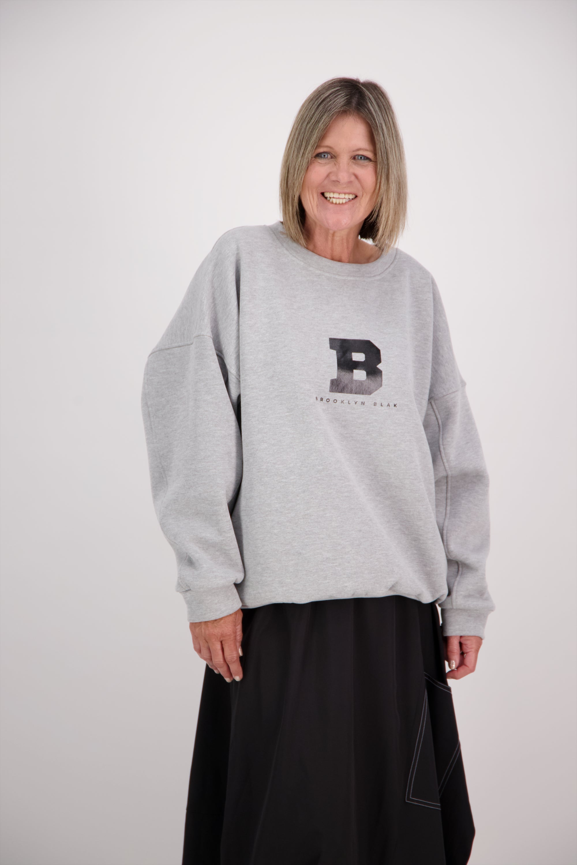 OVERSIZED SWEAT GREY