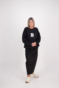 OVERSIZED SWEAT BLACK