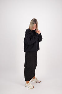 OVERSIZED SWEAT BLACK
