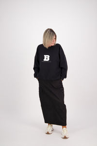 OVERSIZED SWEAT BLACK