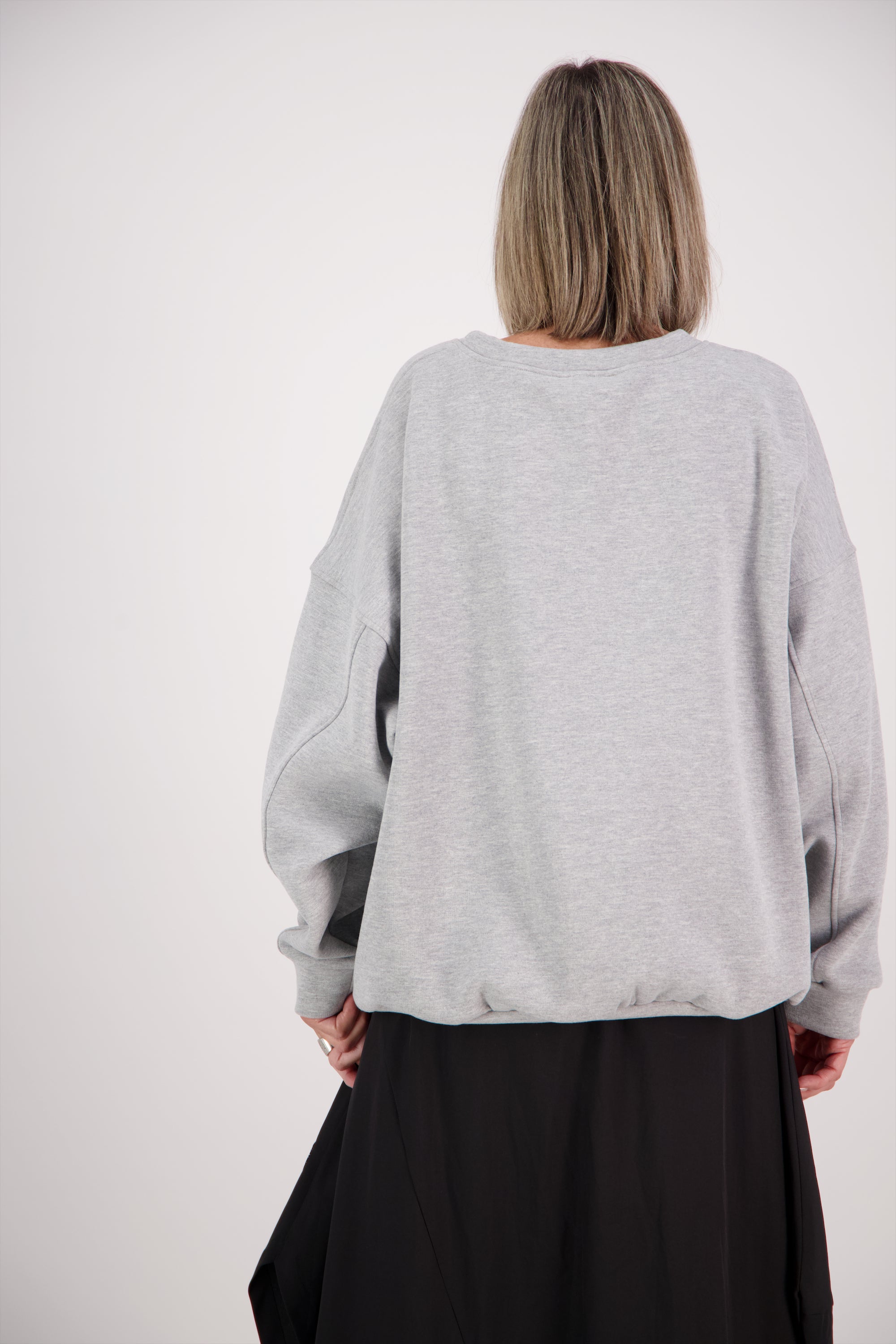 OVERSIZED SWEAT GREY