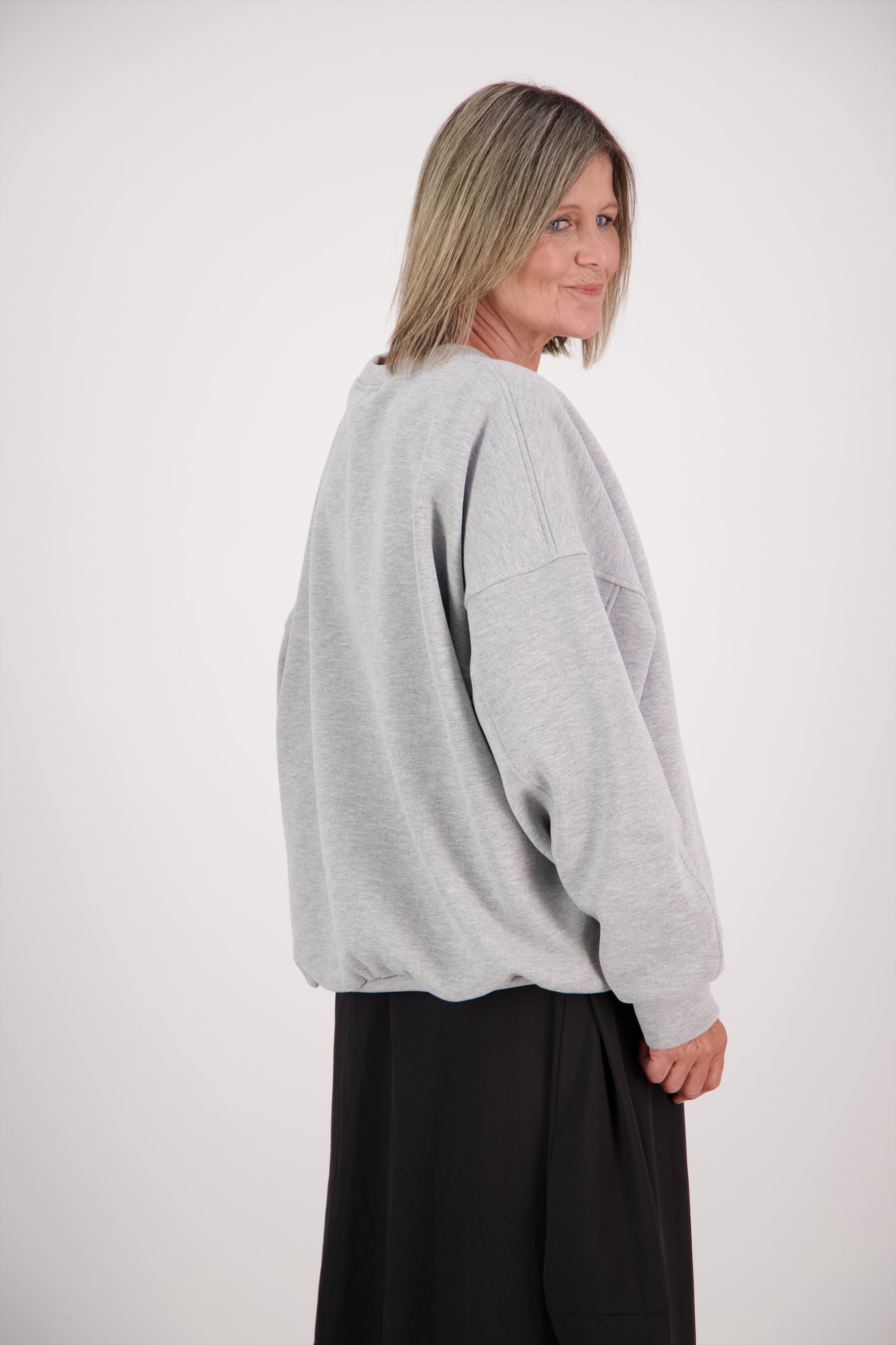 OVERSIZED SWEAT GREY