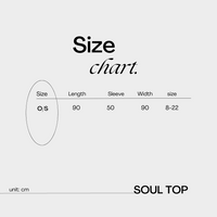 SOUL TOP WHITE CROSS