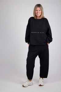 BRANDED MACHA SWEAT