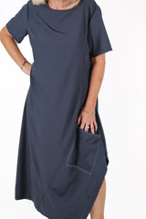 RHODE DRESS MIDNIGHT NAVY