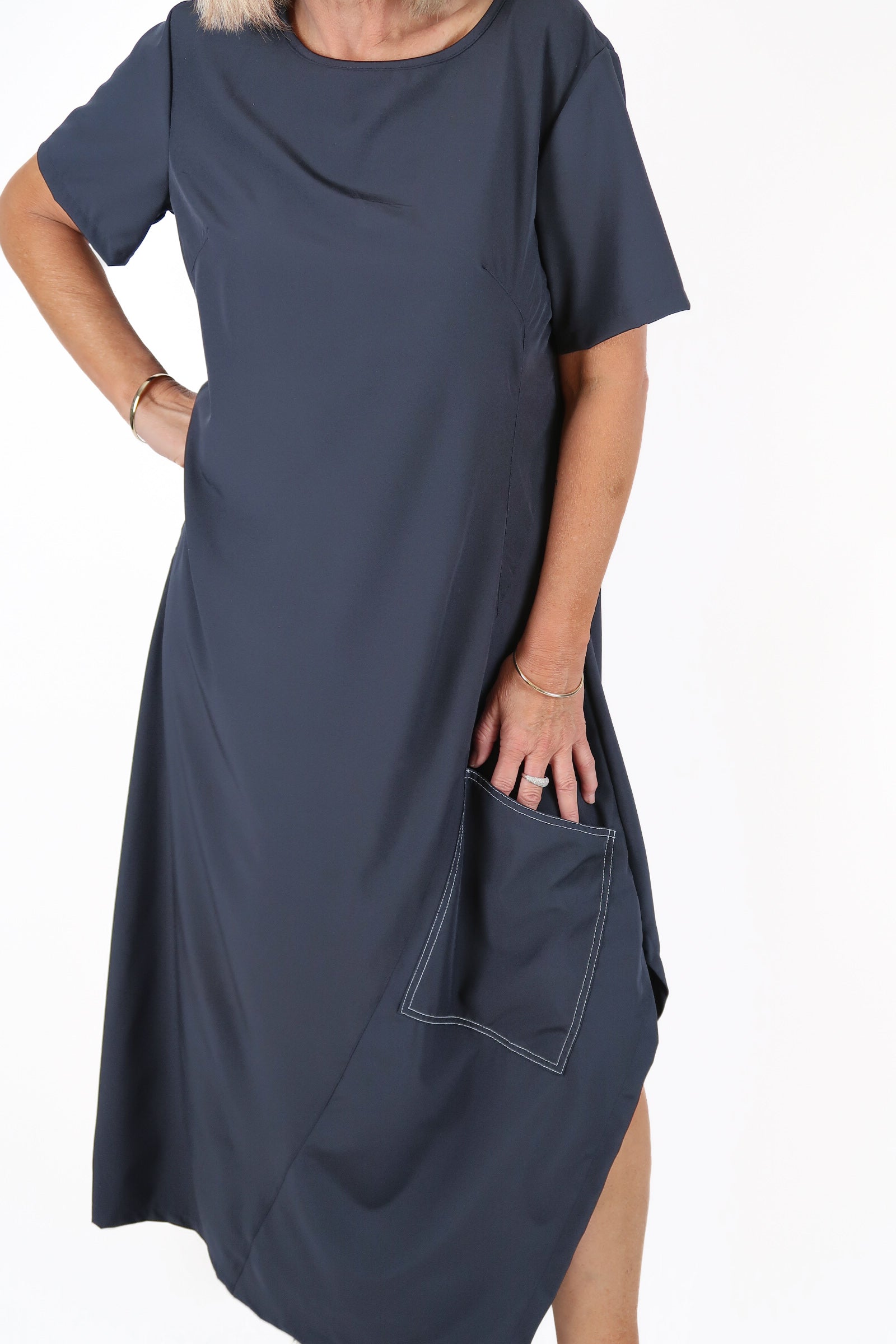 RHODE DRESS MIDNIGHT NAVY