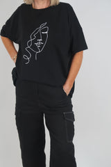 FACE OVERSIZED TEE