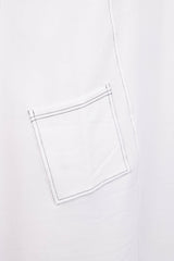 WYOMING TEE DRESS WHITE