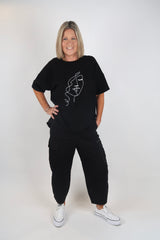 FACE OVERSIZED TEE