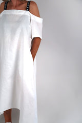 BOLT DRESS WHITE
