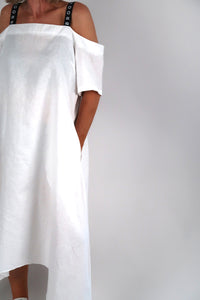 BOLT DRESS WHITE