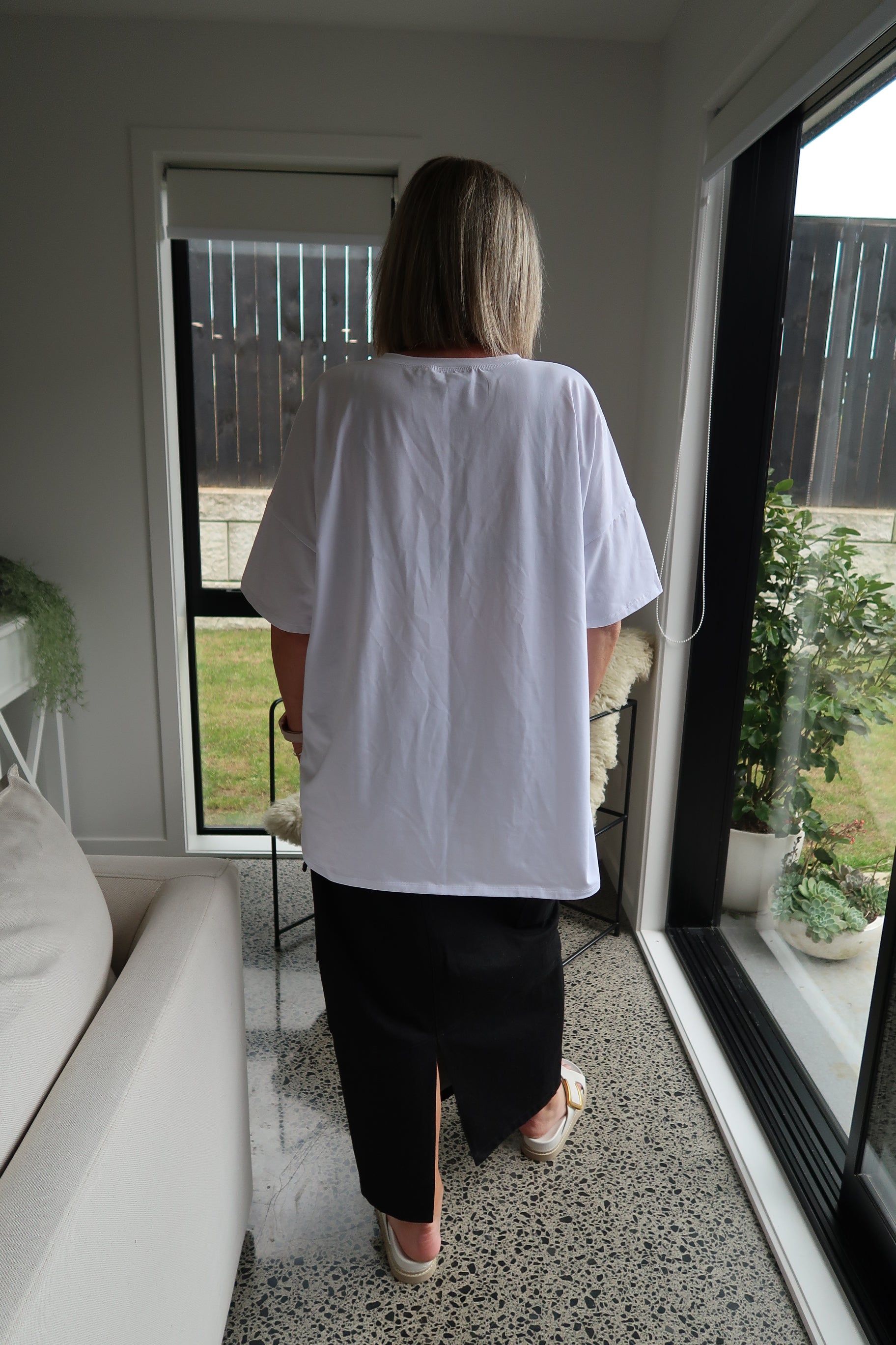 OVERSIZED TEE WHITE