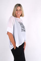 CHICAGO TOP WHITE BARBWIRE