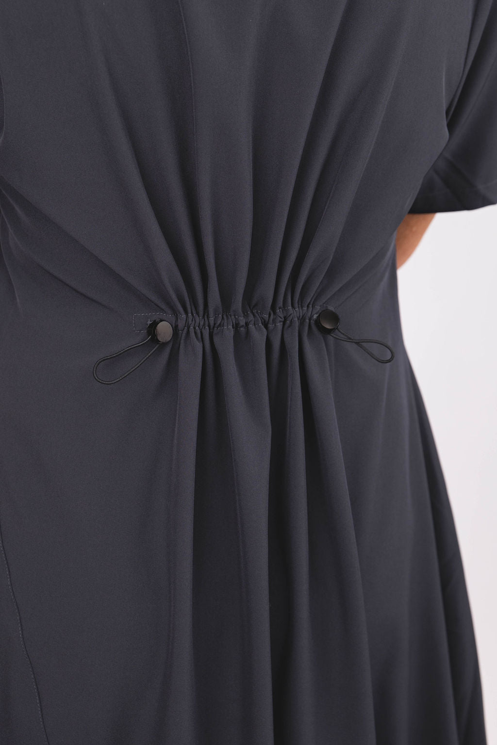 RHODE DRESS CHARCOAL