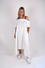 BOLT DRESS WHITE