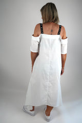 BOLT DRESS WHITE