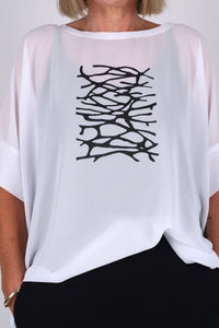 CHICAGO TOP WHITE BARBWIRE