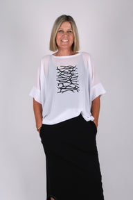 CHICAGO TOP WHITE BARBWIRE