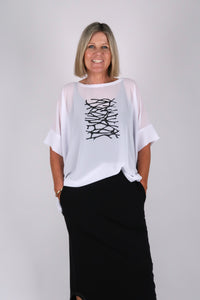 CHICAGO TOP WHITE BARBWIRE