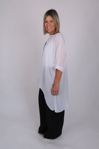 LEAH TOP WHITE